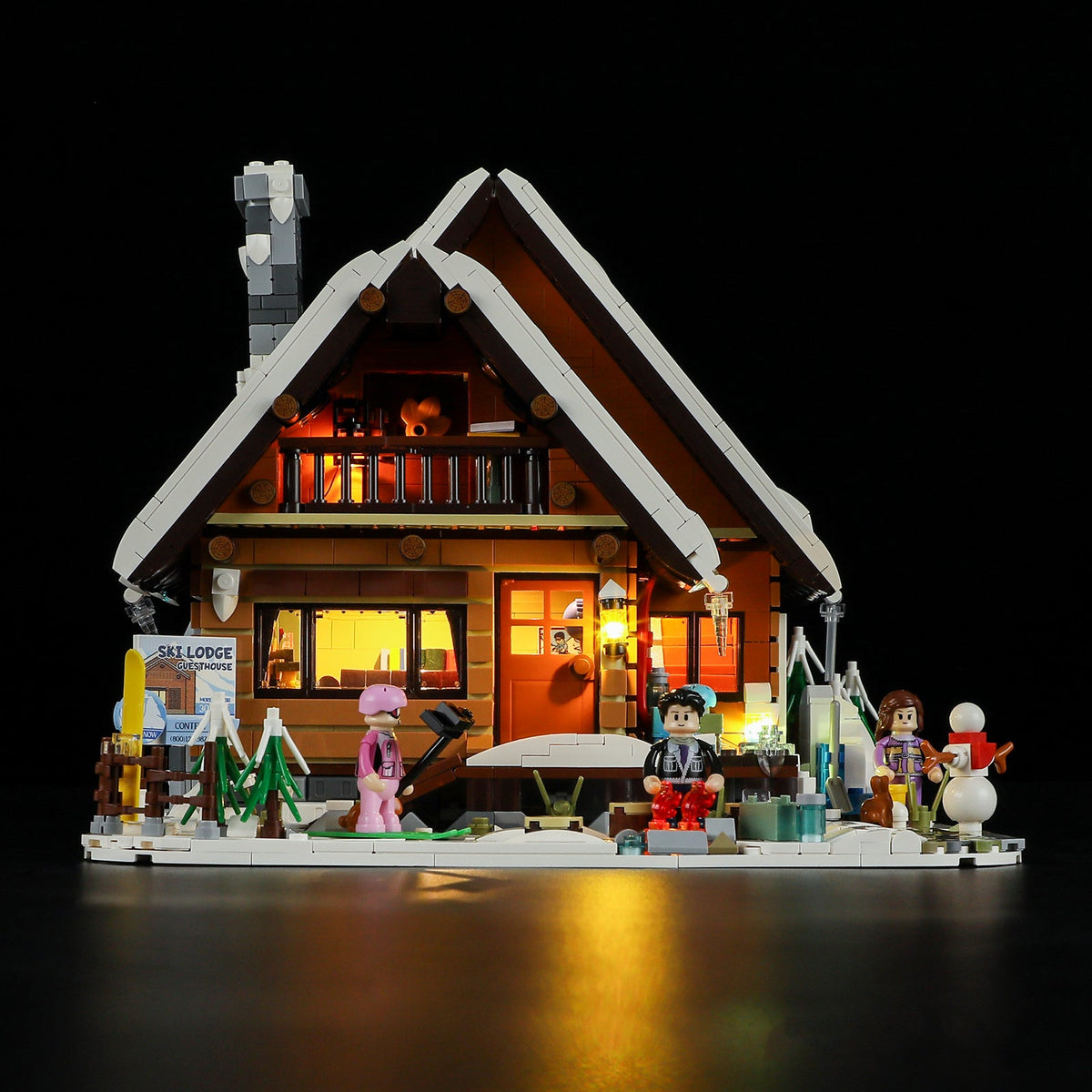 Chalet de ski, vue 5