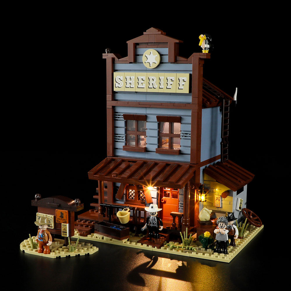 Bureau du shérif, avec lumières, vue principale