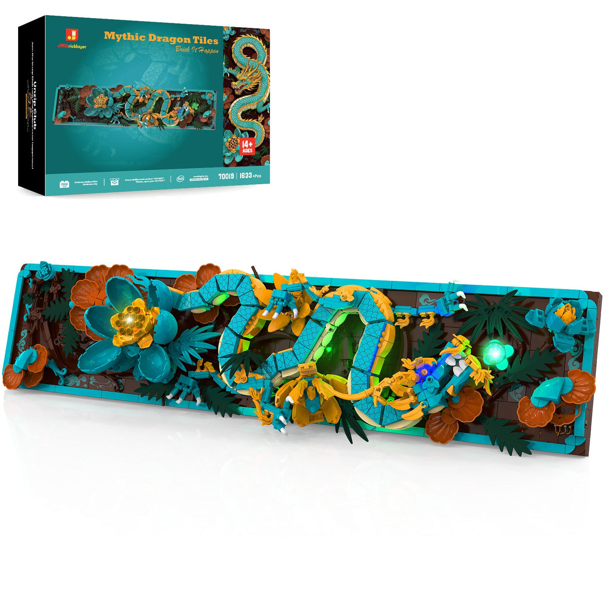 Tableau dragon mythique, second modèle, vue principale