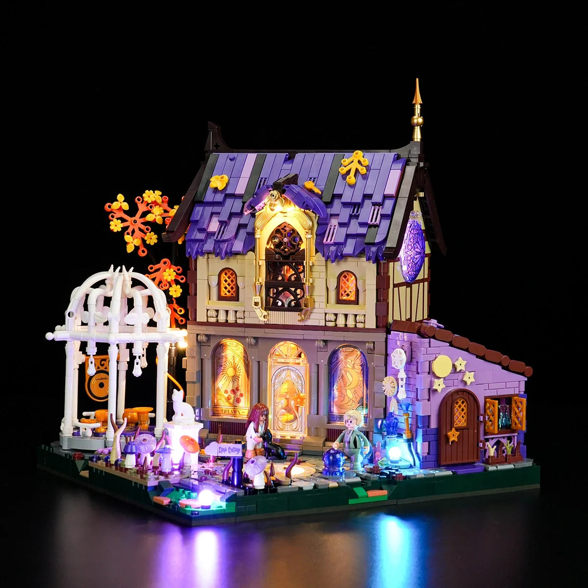 Cottage de la lune, lumières et son, vue principale