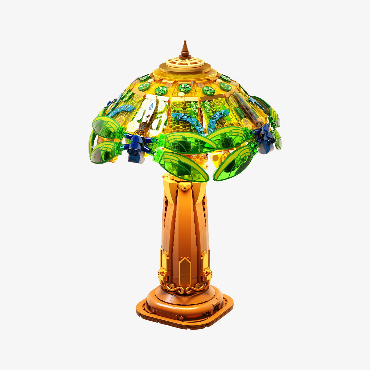 Lampe à abat-jour en vitrail, vue principale