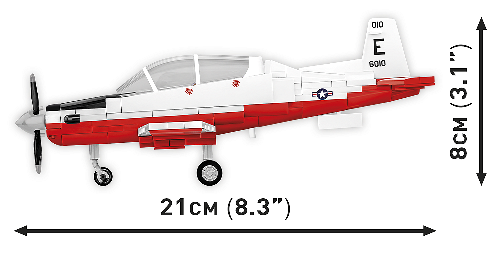 Avion d'entraînement à turbopropulseur, échelle 1:48, vue 4