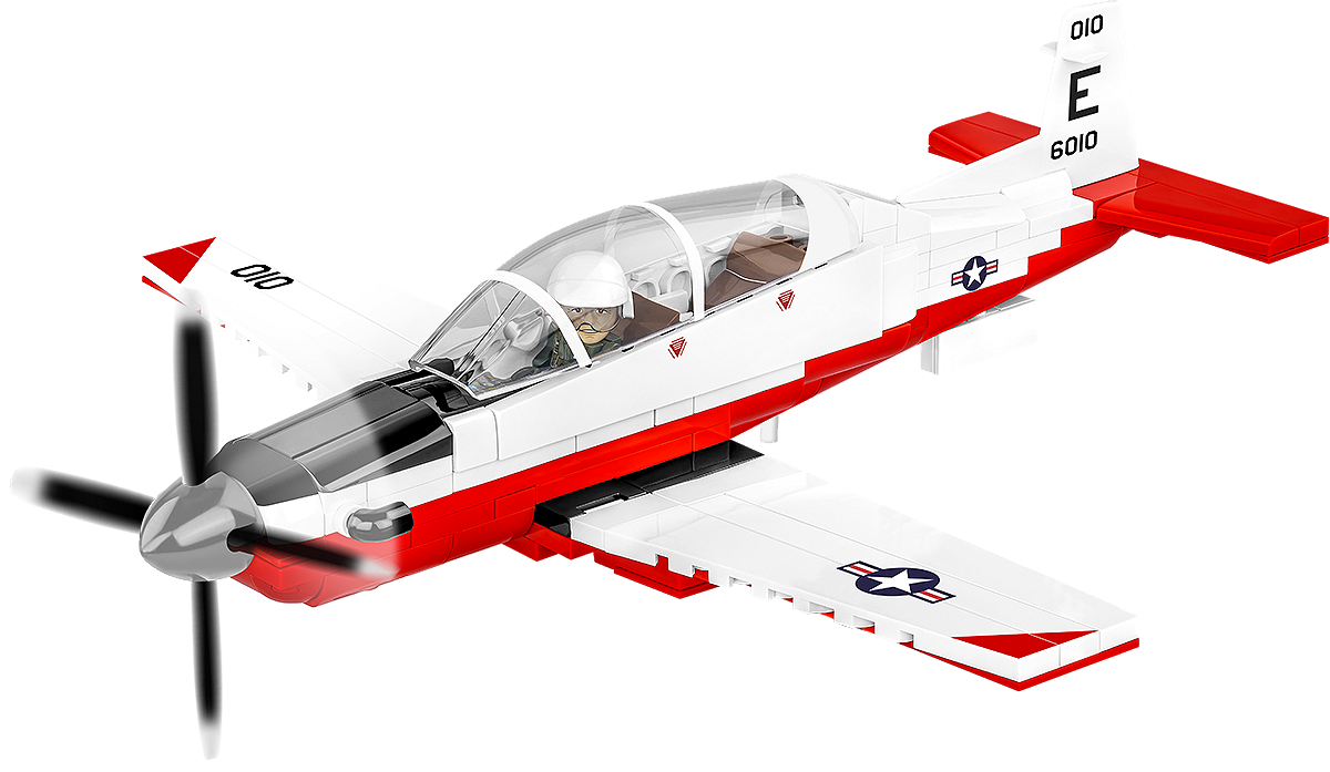 Avion d'entraînement à turbopropulseur, échelle 1:48, vue principale