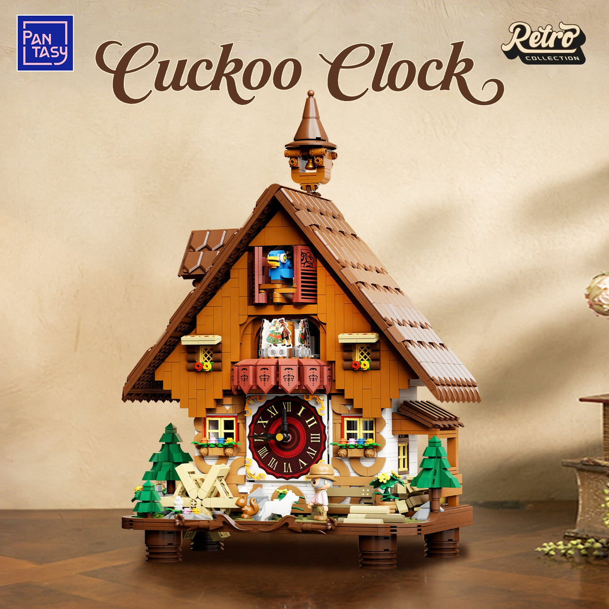 Horloge à coucou, vue 2