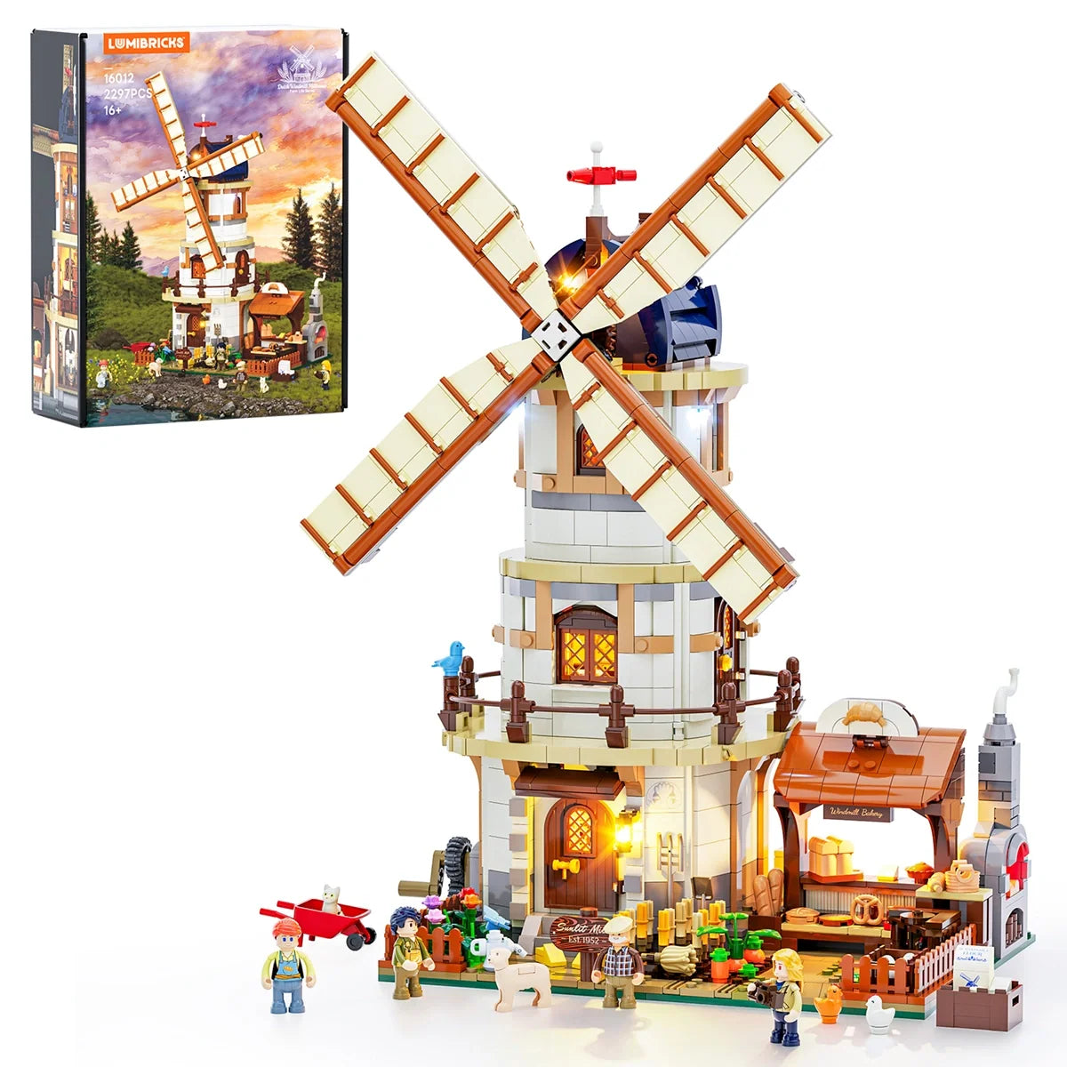 Moulin hollandais, vue 3