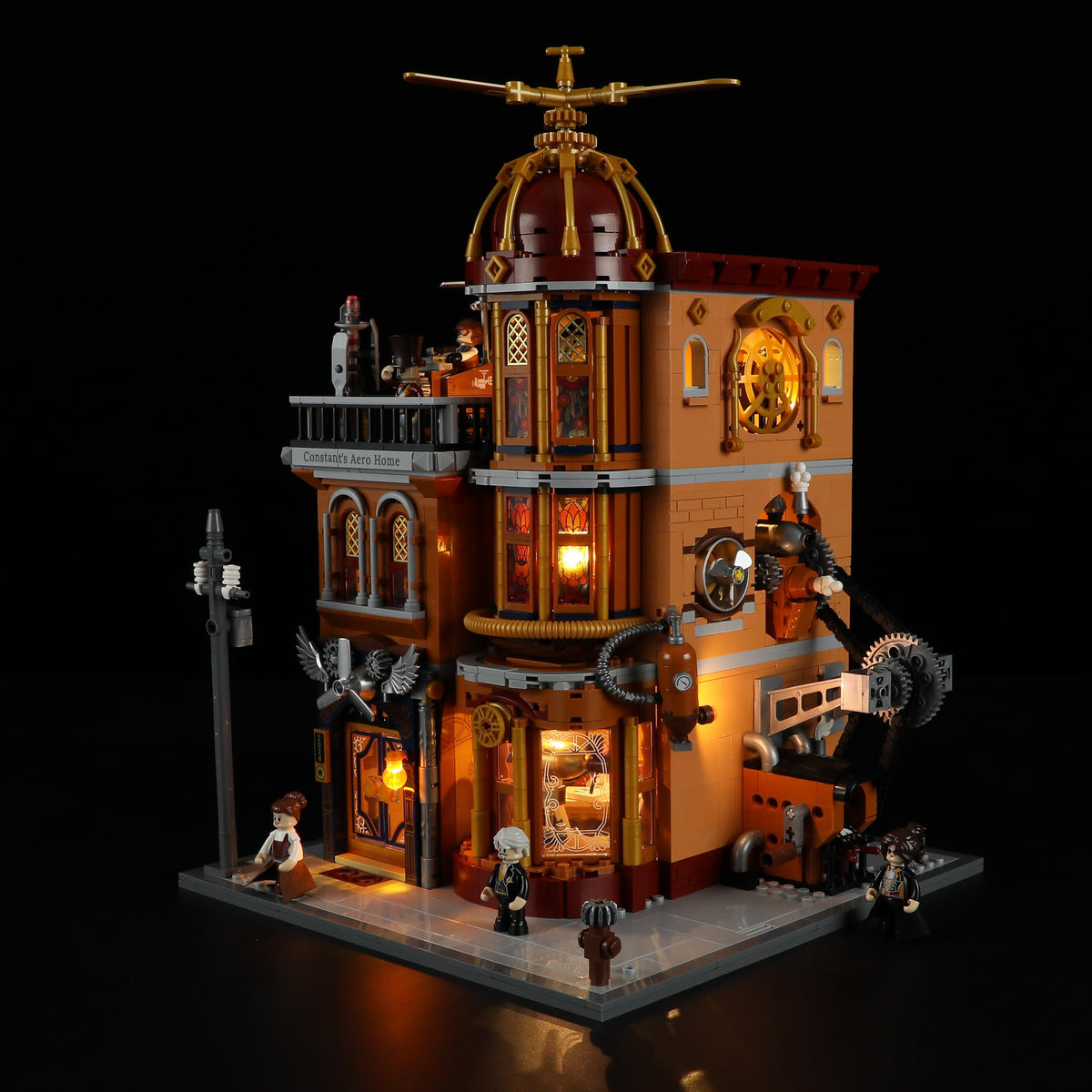 Aéroclub steampunk, vue 4