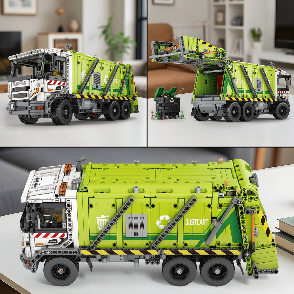 Camion poubelle, vue 2