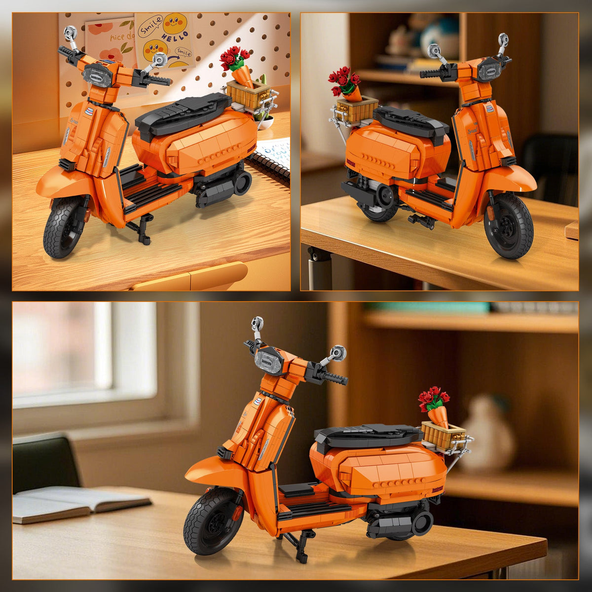 Moto V-twin, vue 3