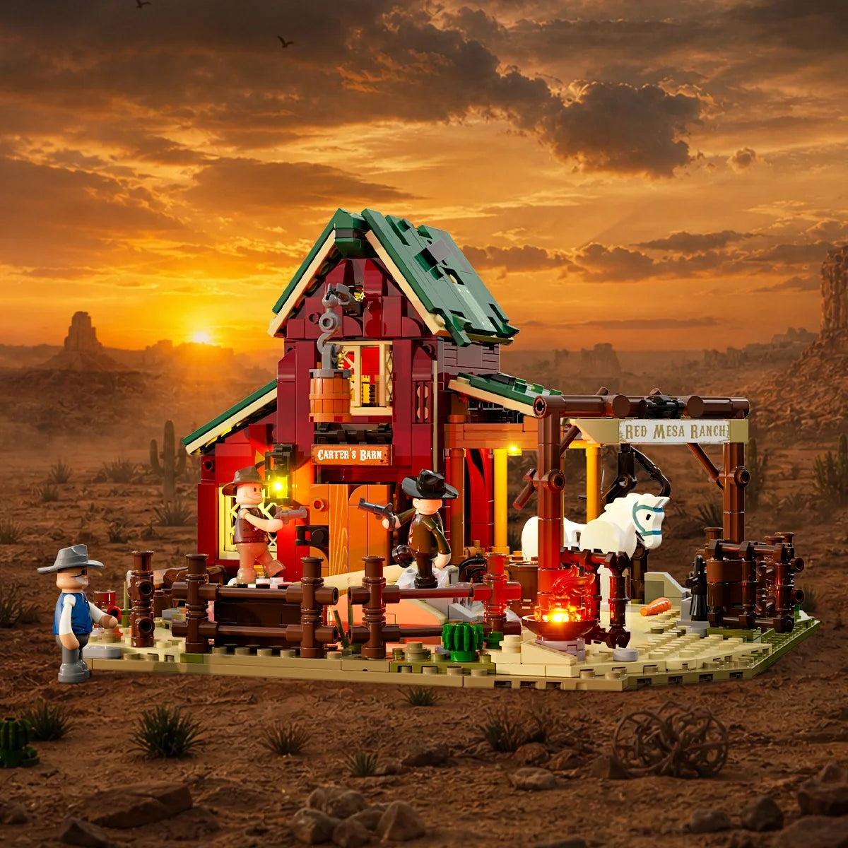 Duel au ranch, vue 2