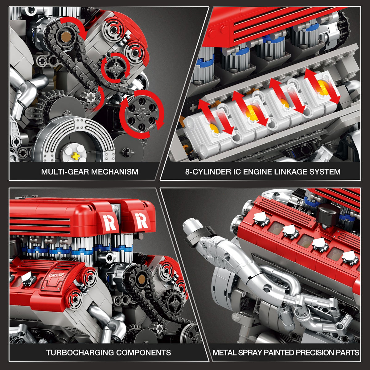 Moteur V8, vue 5