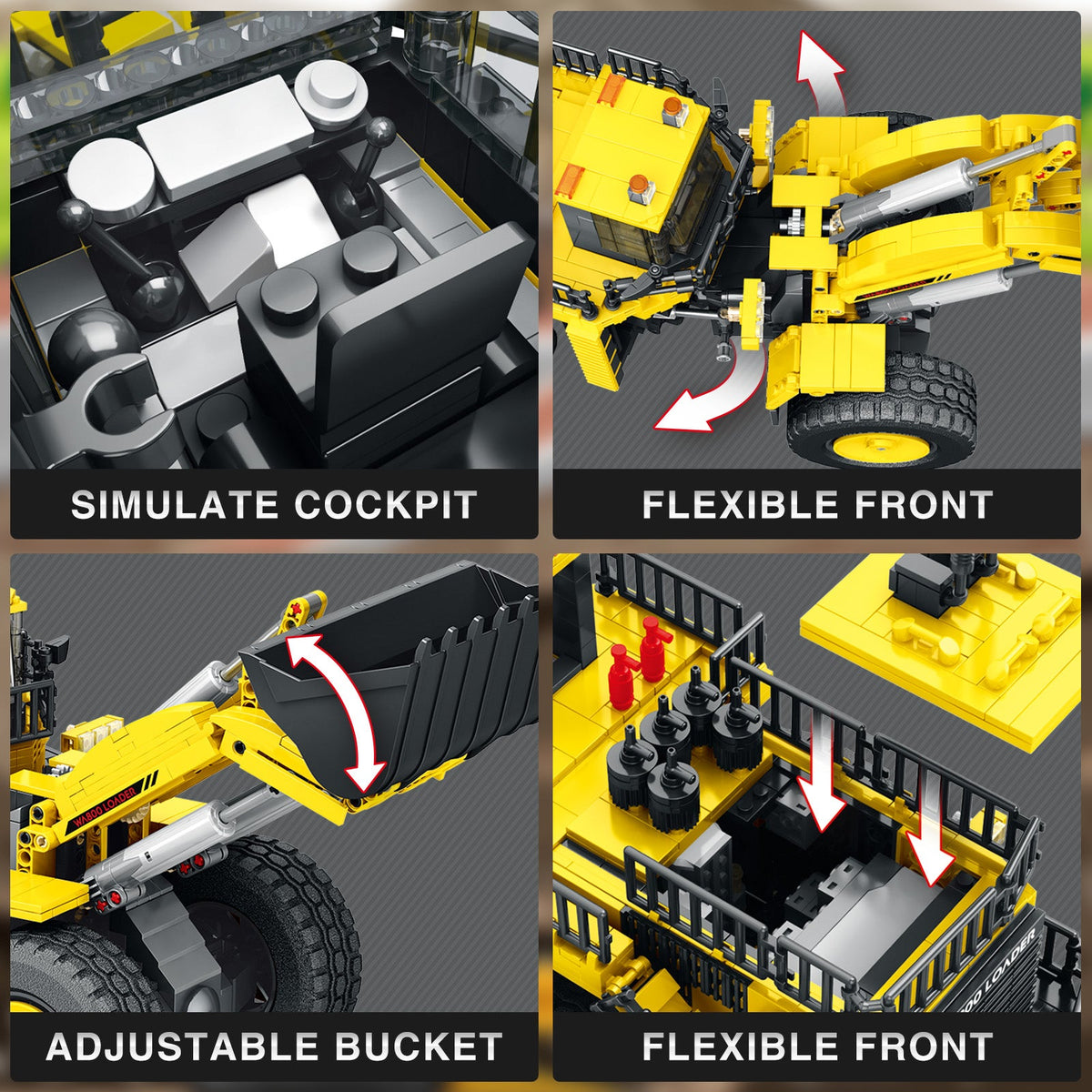 Bulldozer, vue 4