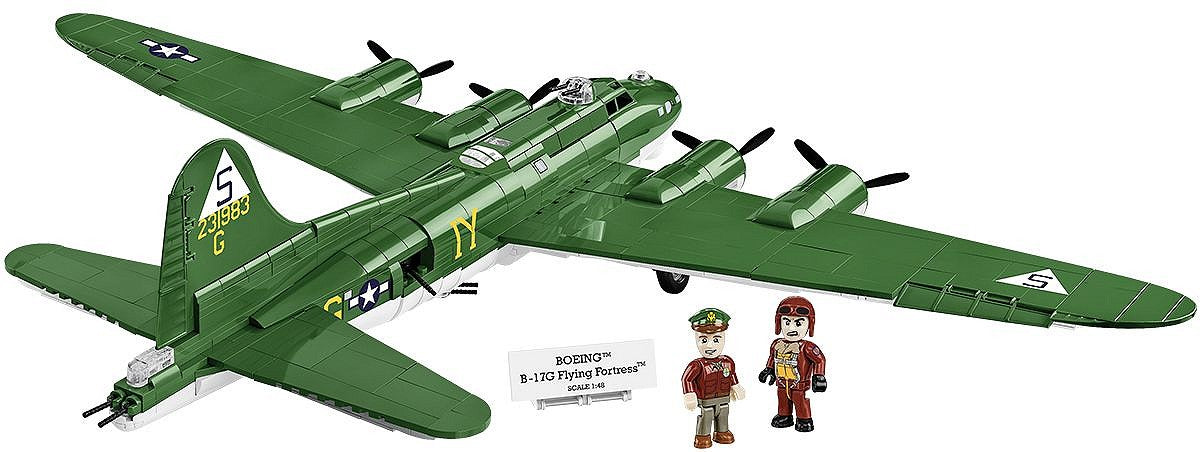 Bombardier lourd quadrimoteur américain de 1943, échelle 1:48, vue 2