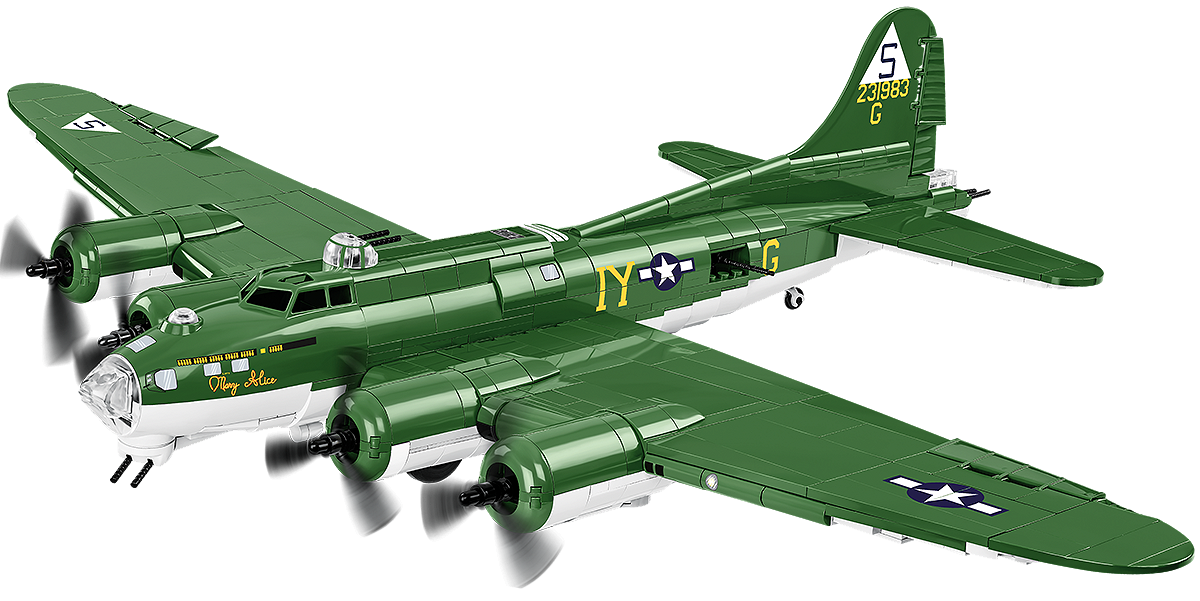 Bombardier lourd quadrimoteur américain de 1943, échelle 1:48, vue principale