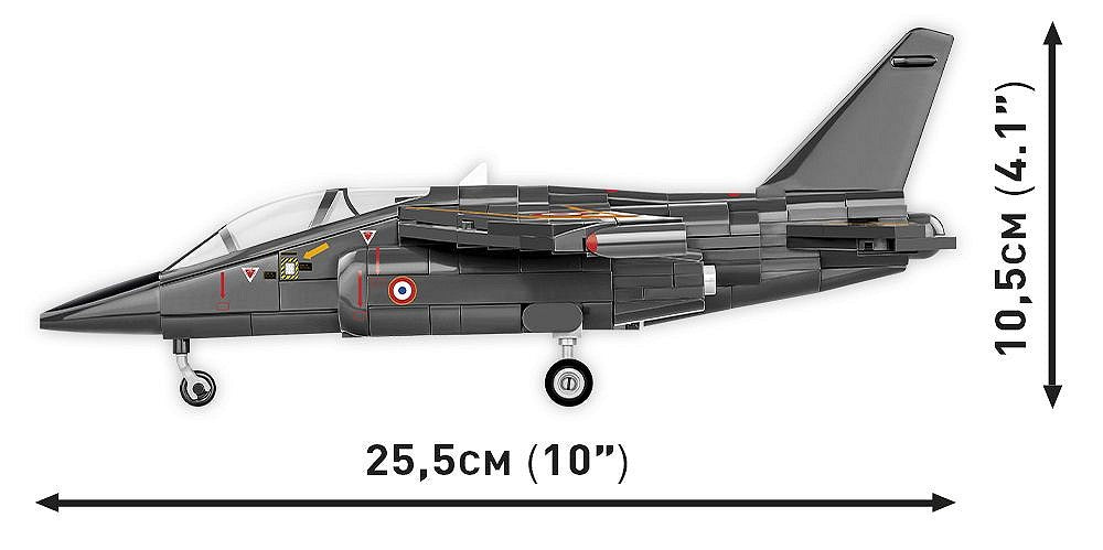 Avion d'entraînement biréacteur, échelle 1:48, vue 5