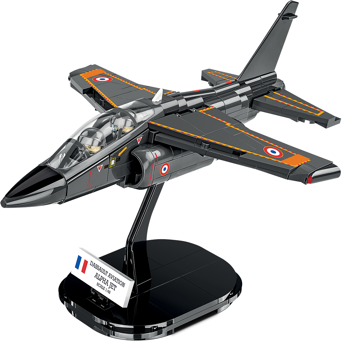 Avion d'entraînement biréacteur, échelle 1:48, vue principale