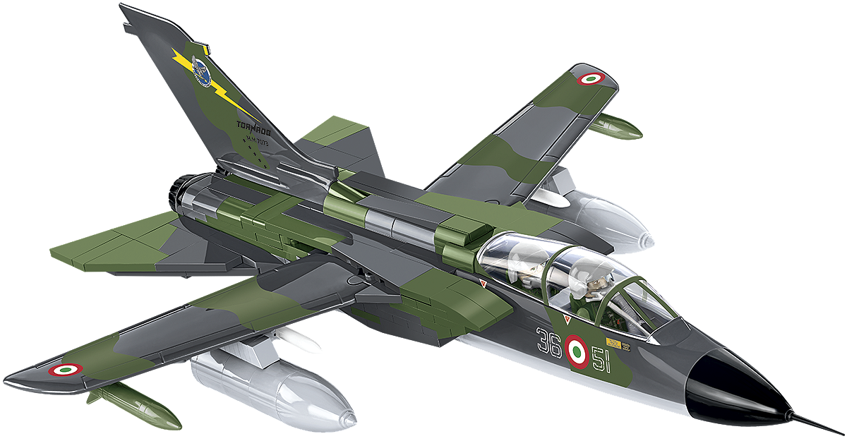 Avion d'attaque à ailes à géométrie variable, échelle 1:48, vue principale