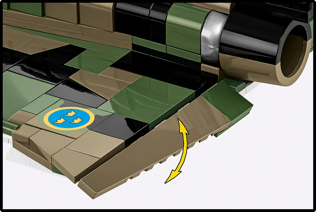 Chasseur suédois à aile delta et plans canard, échelle 1:48, vue 7