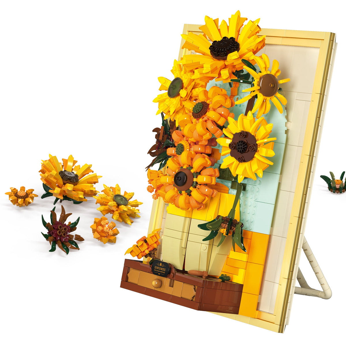 Tableau tournesols, vue 3