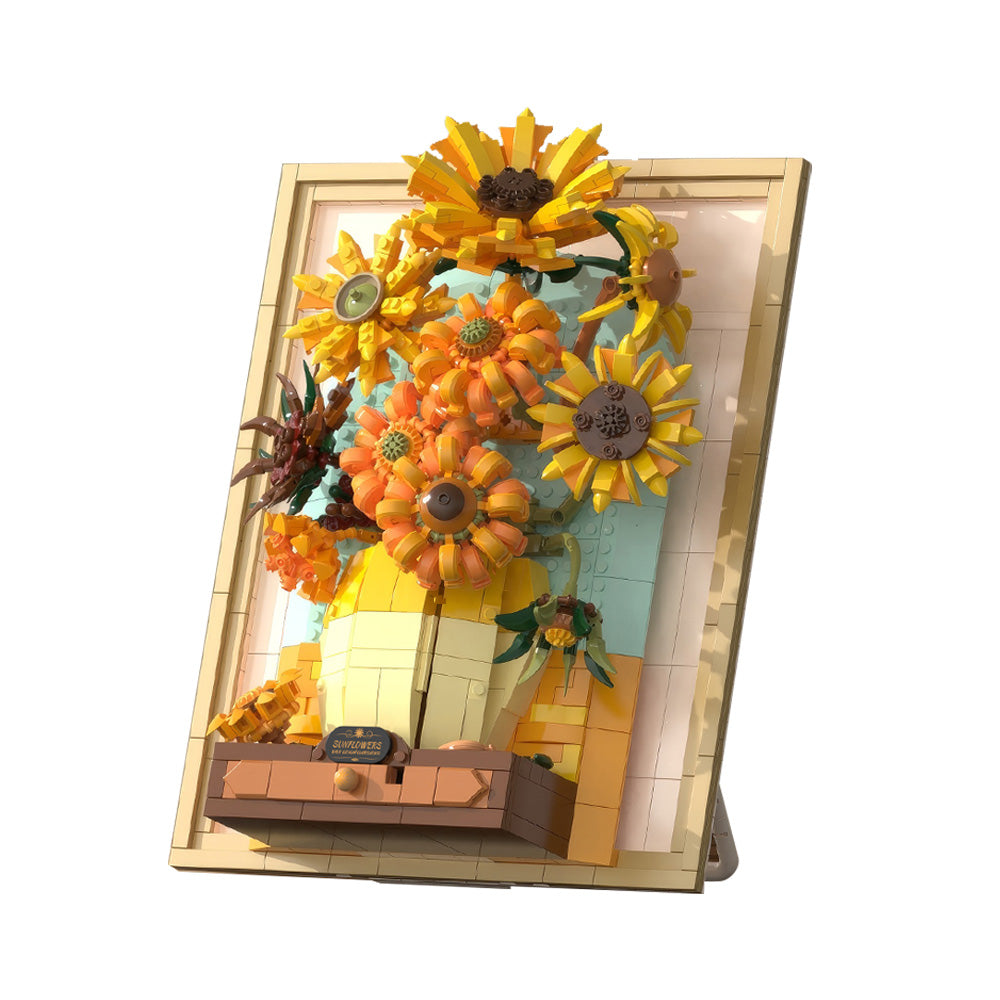 Tableau tournesols, vue 4