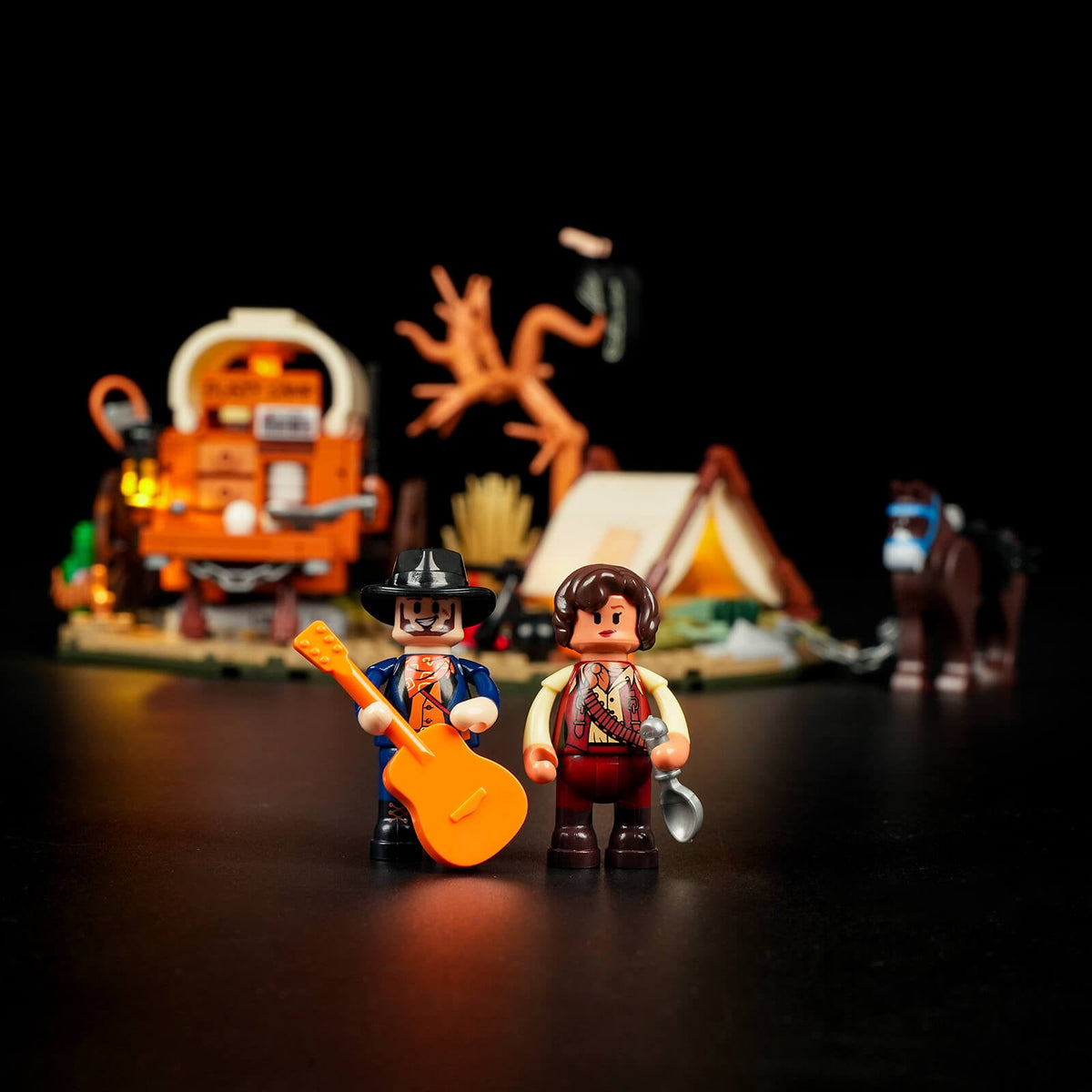 Camp de cow-boys, vue 4