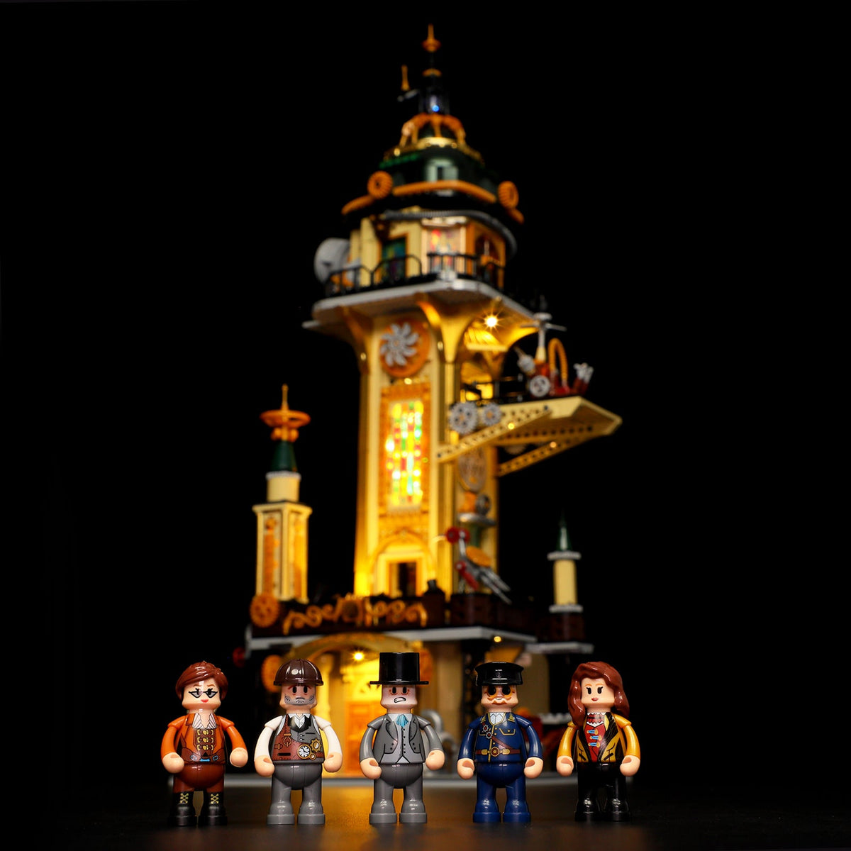 Tour steampunk, vue 4