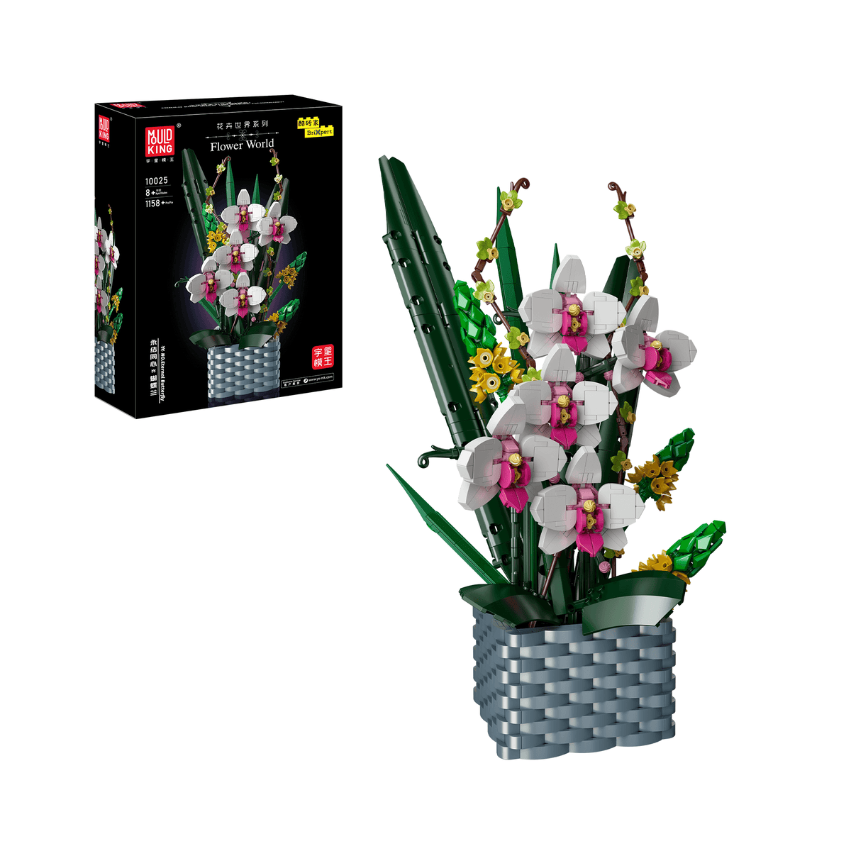 Bouquet de fleurs-papillons, vue principale