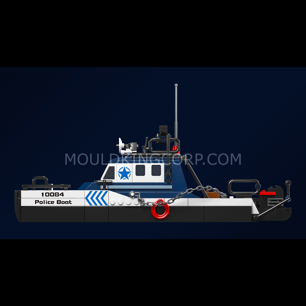 Vedette de police, vue 4