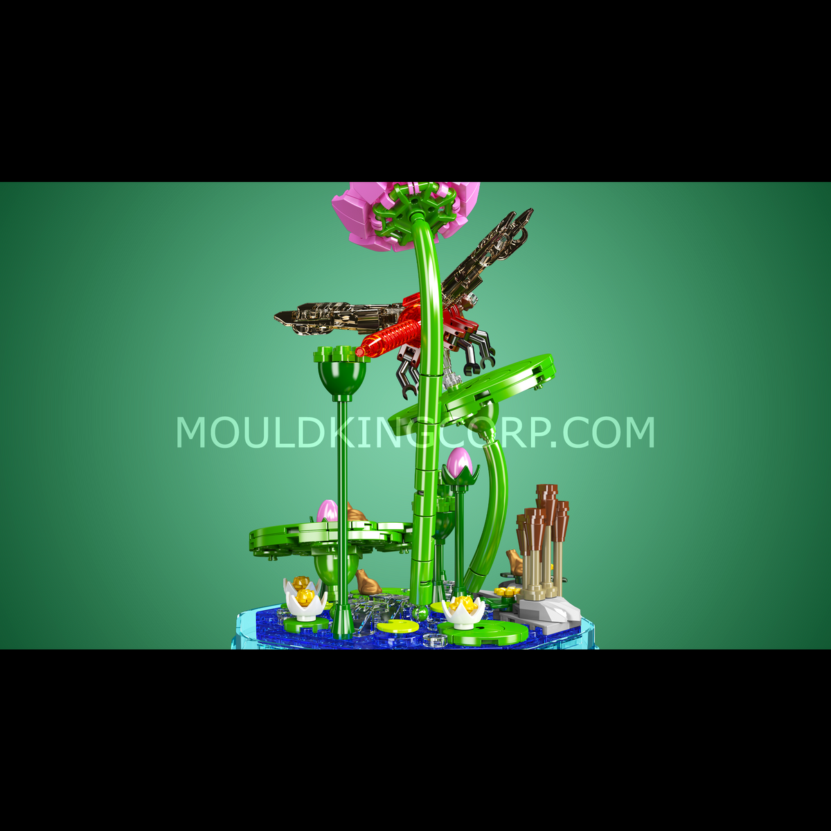 Boîte à musique libellule, vue 5