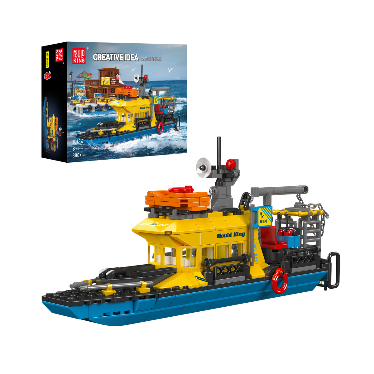 Navire d'exploration sous-marine, vue principale