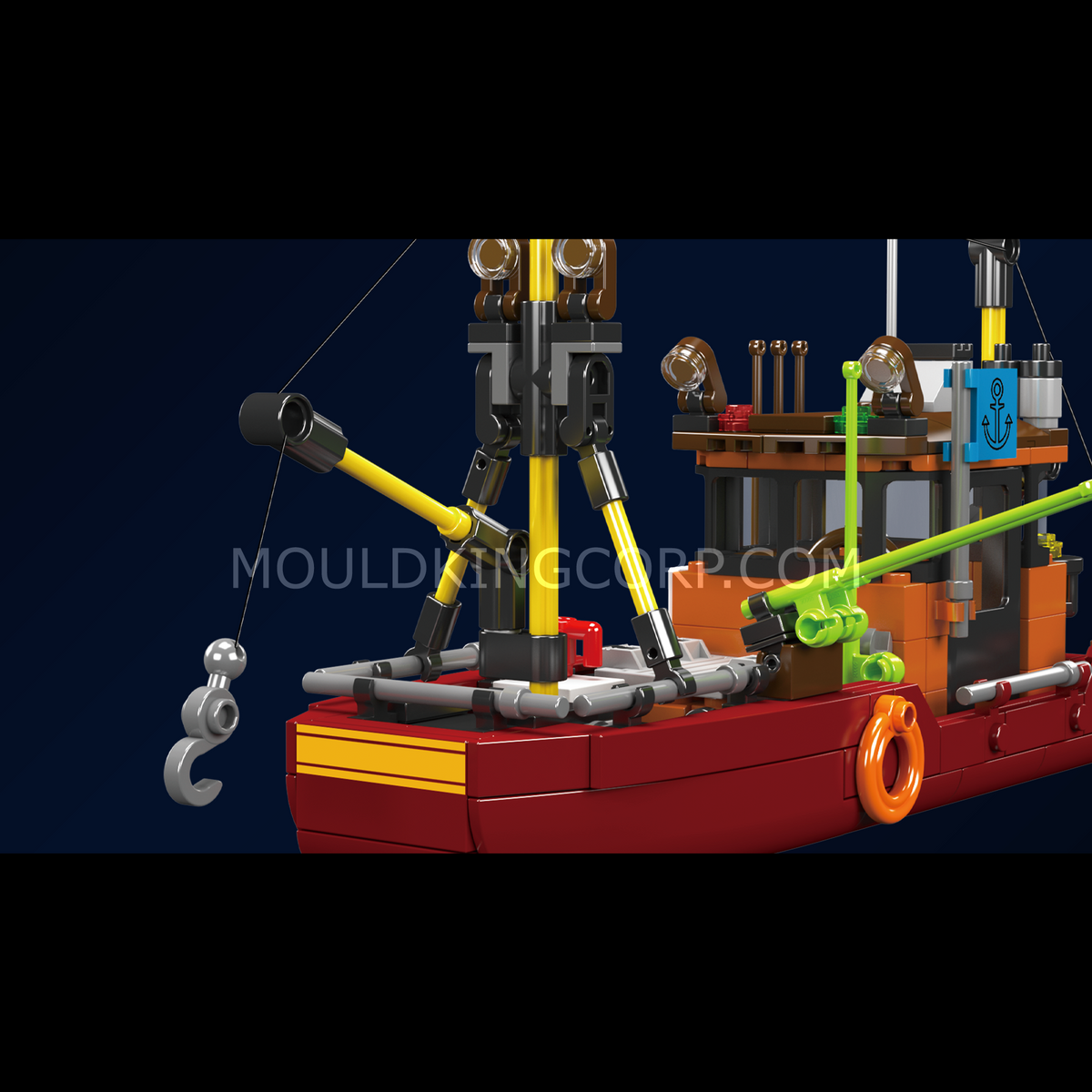 Bateau de pêche sportive, vue 2