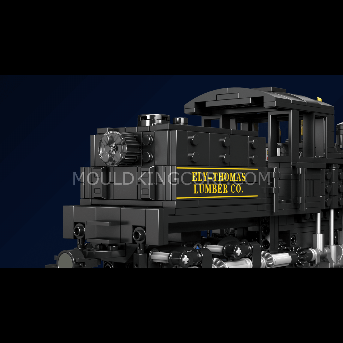 Locomotive forestière, vue 2