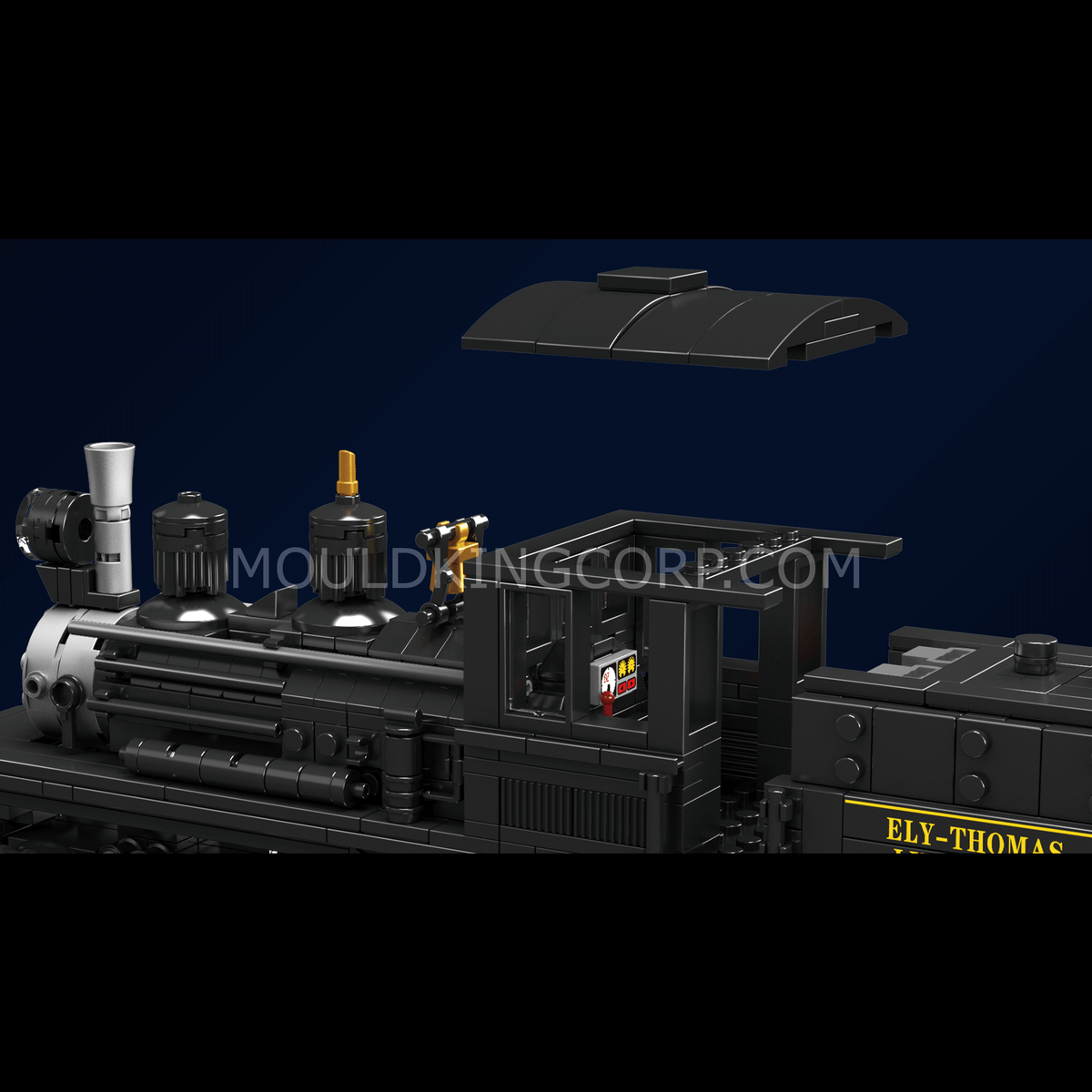 Locomotive forestière, vue 4