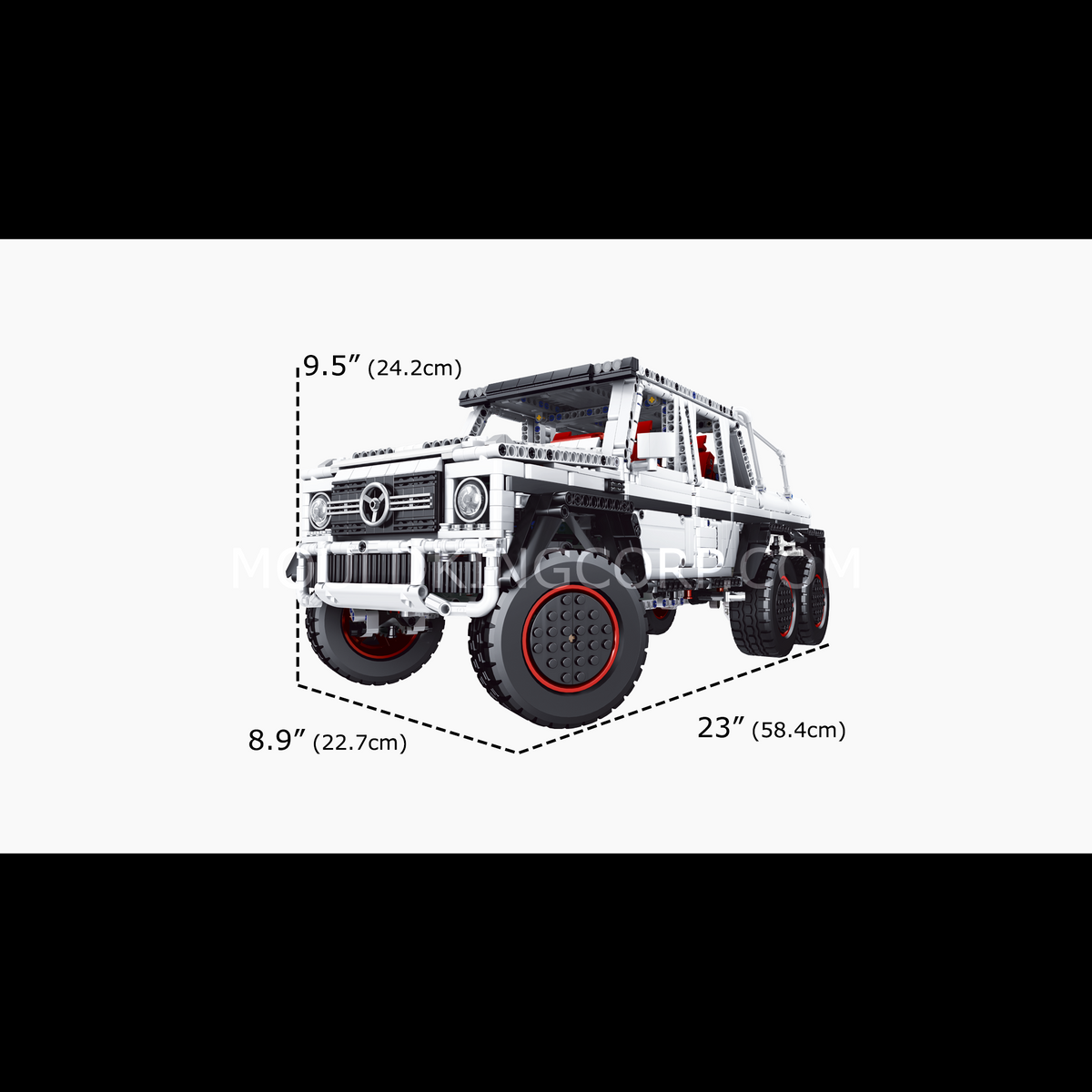 Tout-terrain 6×6, vue 6