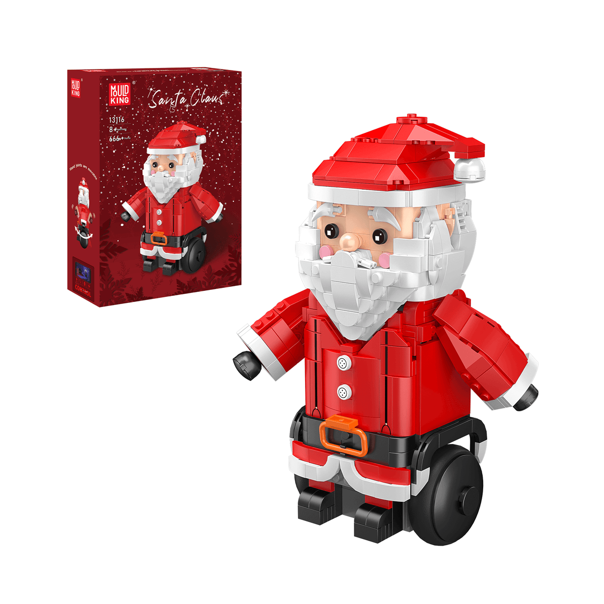 Père Noël télécommandé et programmable, vue principale