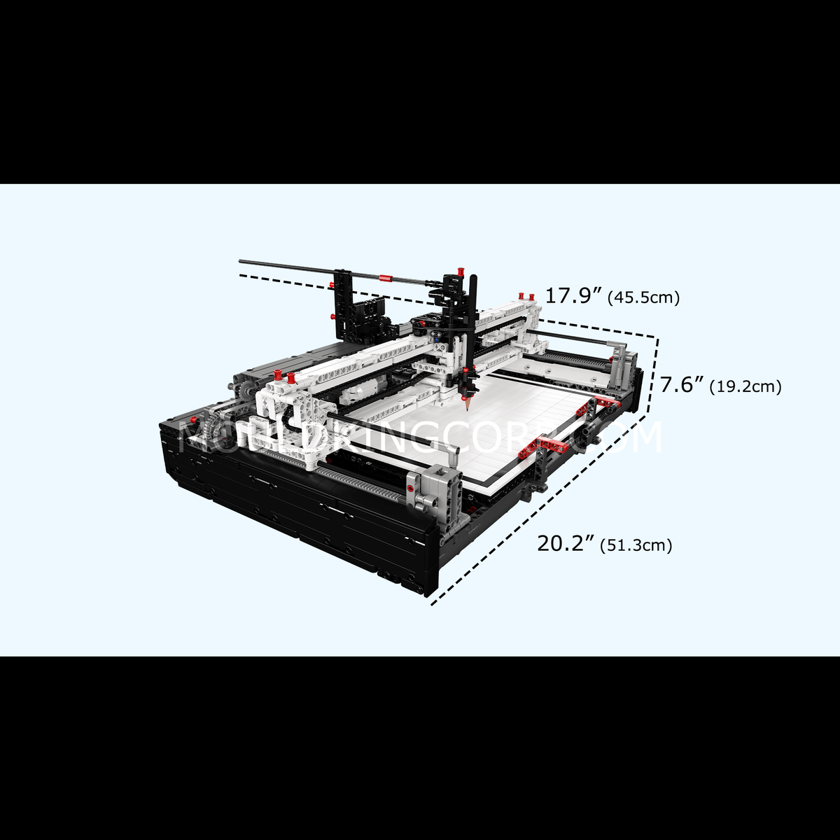 Traceur à dessin programmable, vue 6