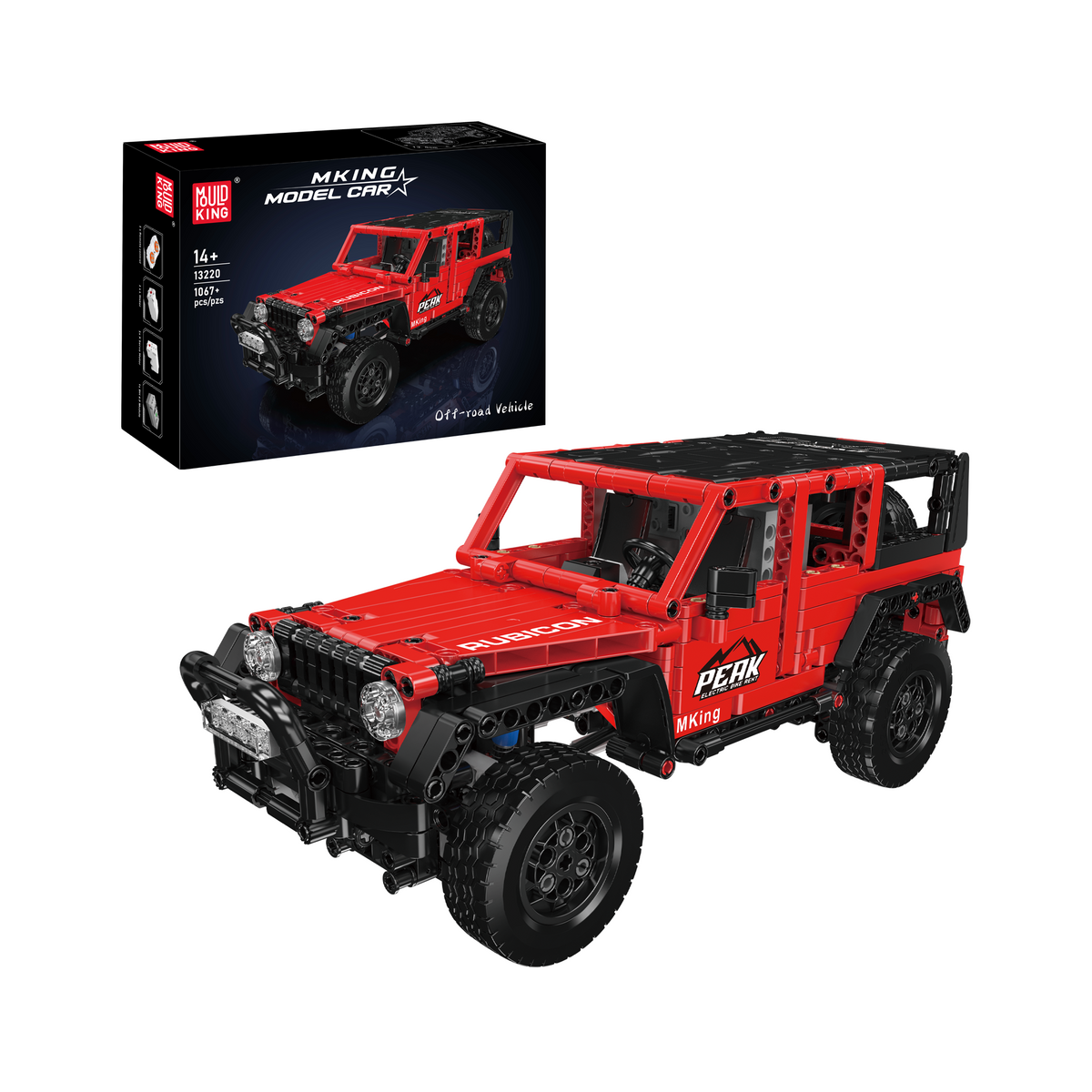 4x4 tout-terrain télécommandé, quatre portes, vue principale