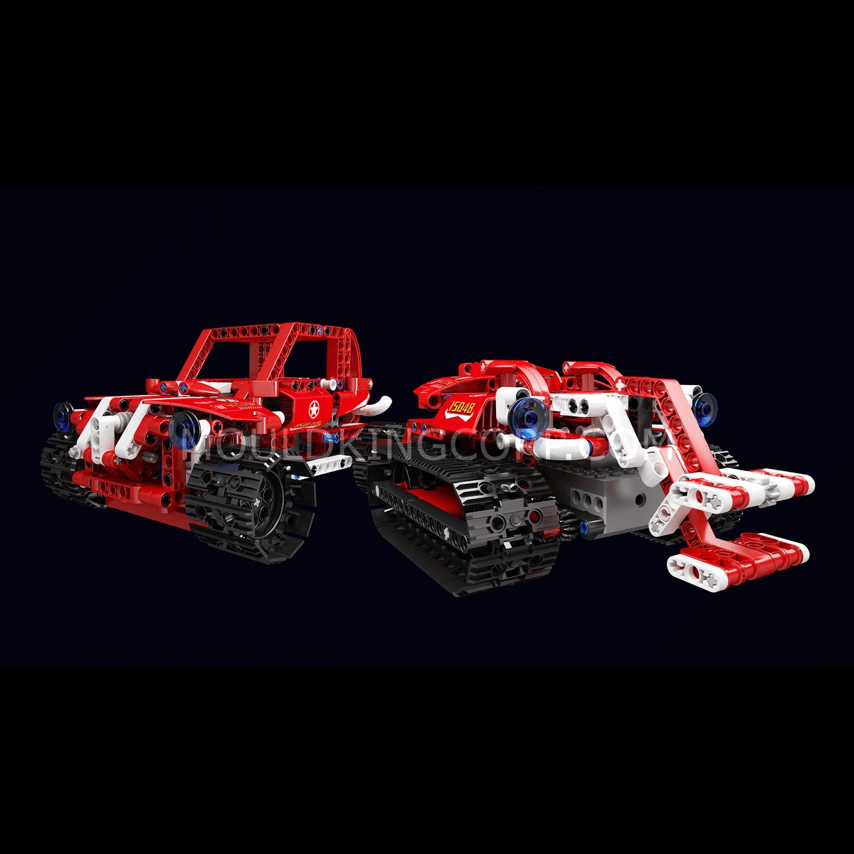 Robot de transport 3 en 1, vue 2