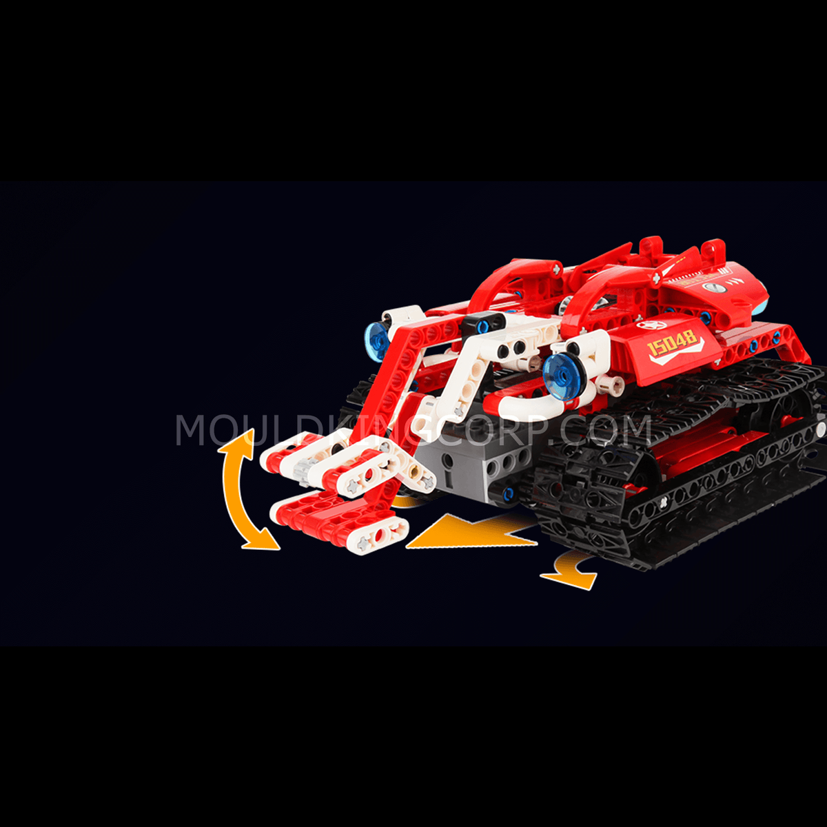 Robot de transport 3 en 1, vue 4