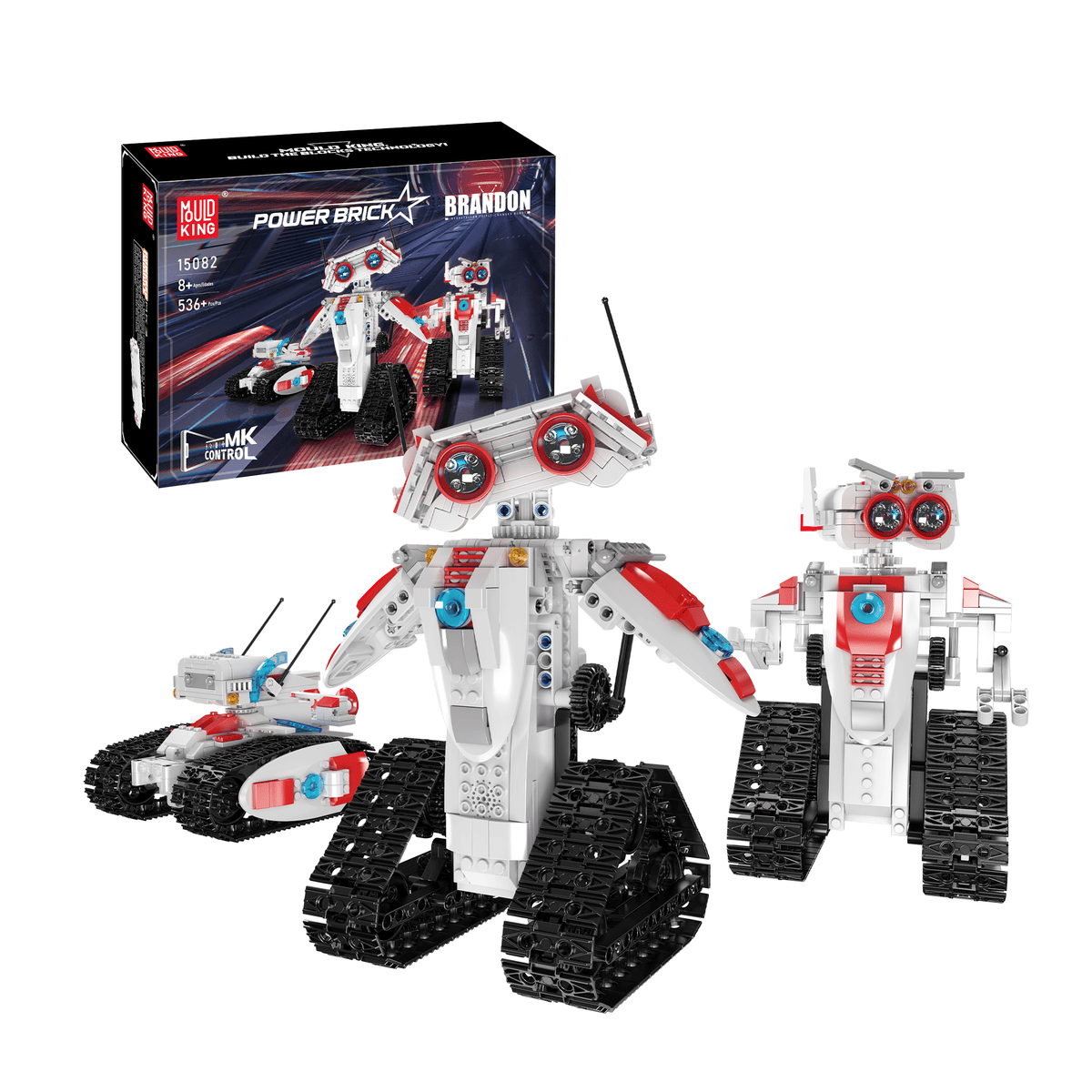 Robots programmables 3 en 1, vue principale