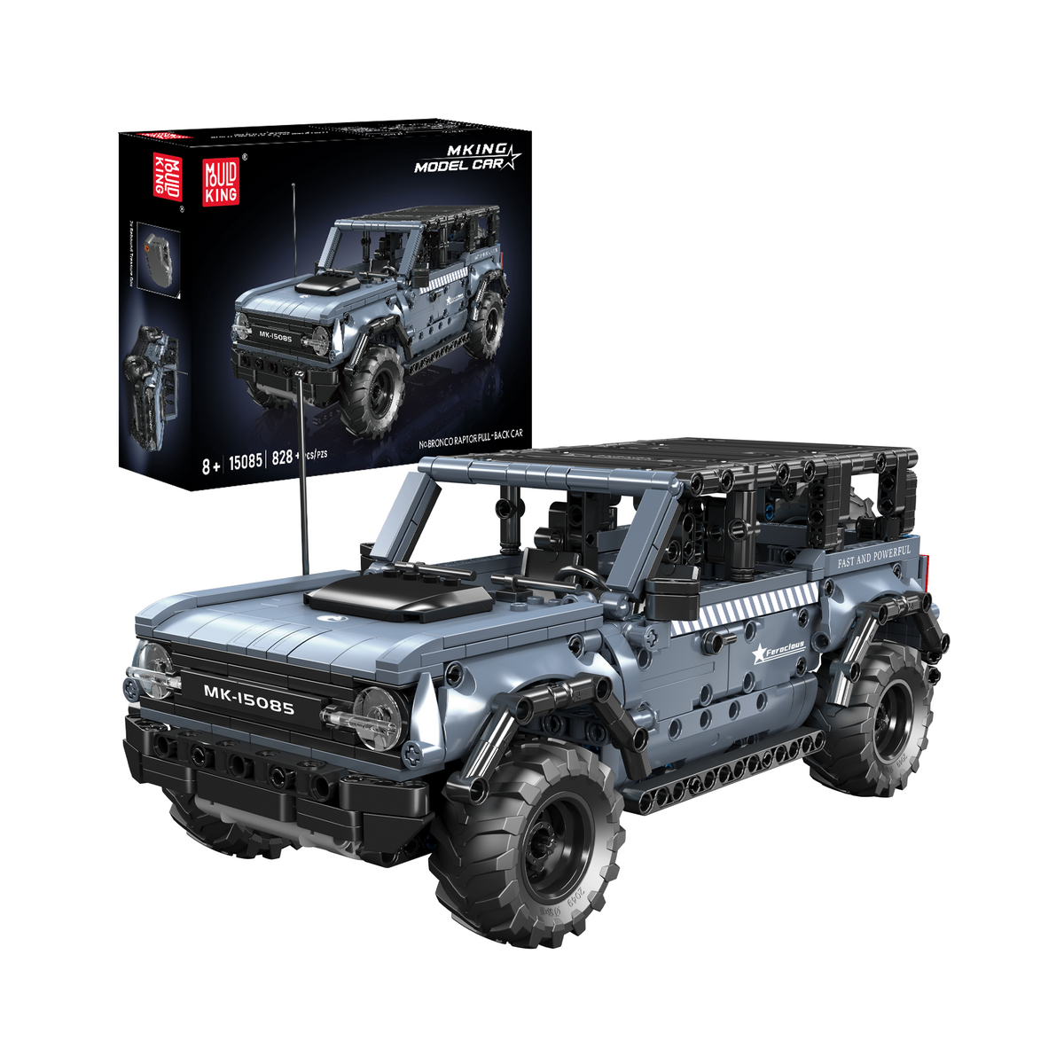 SUV tout-terrain à rétrofriction, vue principale