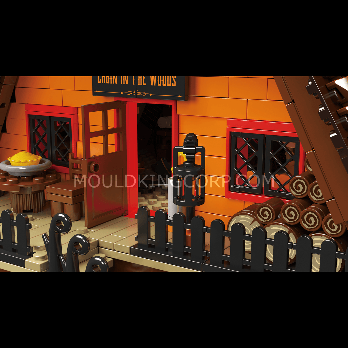 Chalet dans les bois, vue 2