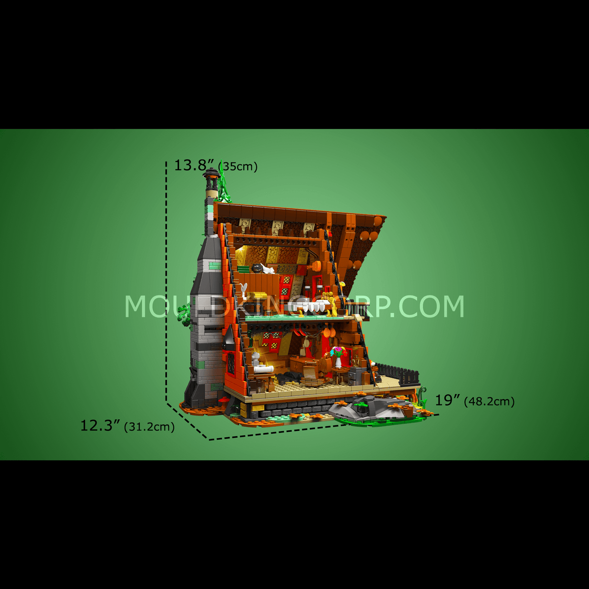 Chalet dans les bois, vue 6