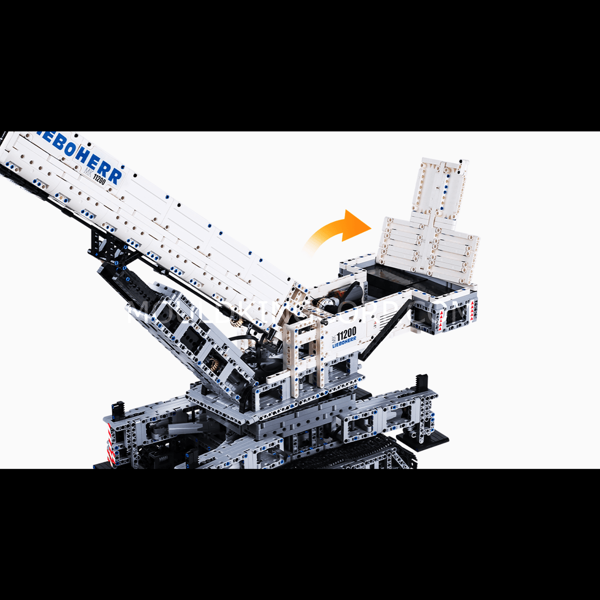 Grande grue sur chenilles, vue 4