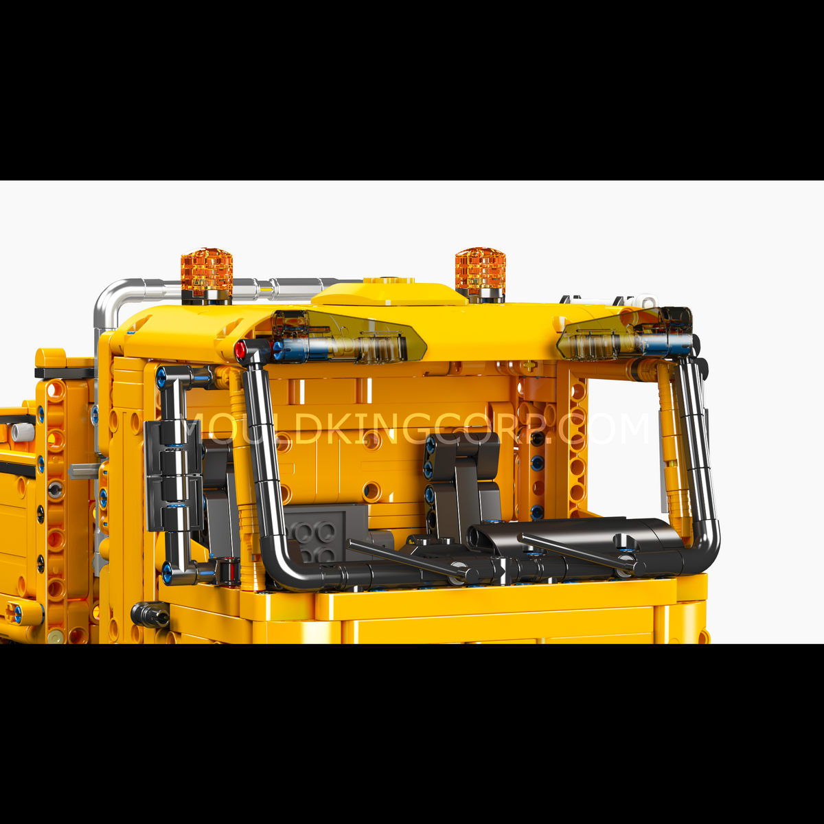 Camion-grue articulée, vue 2