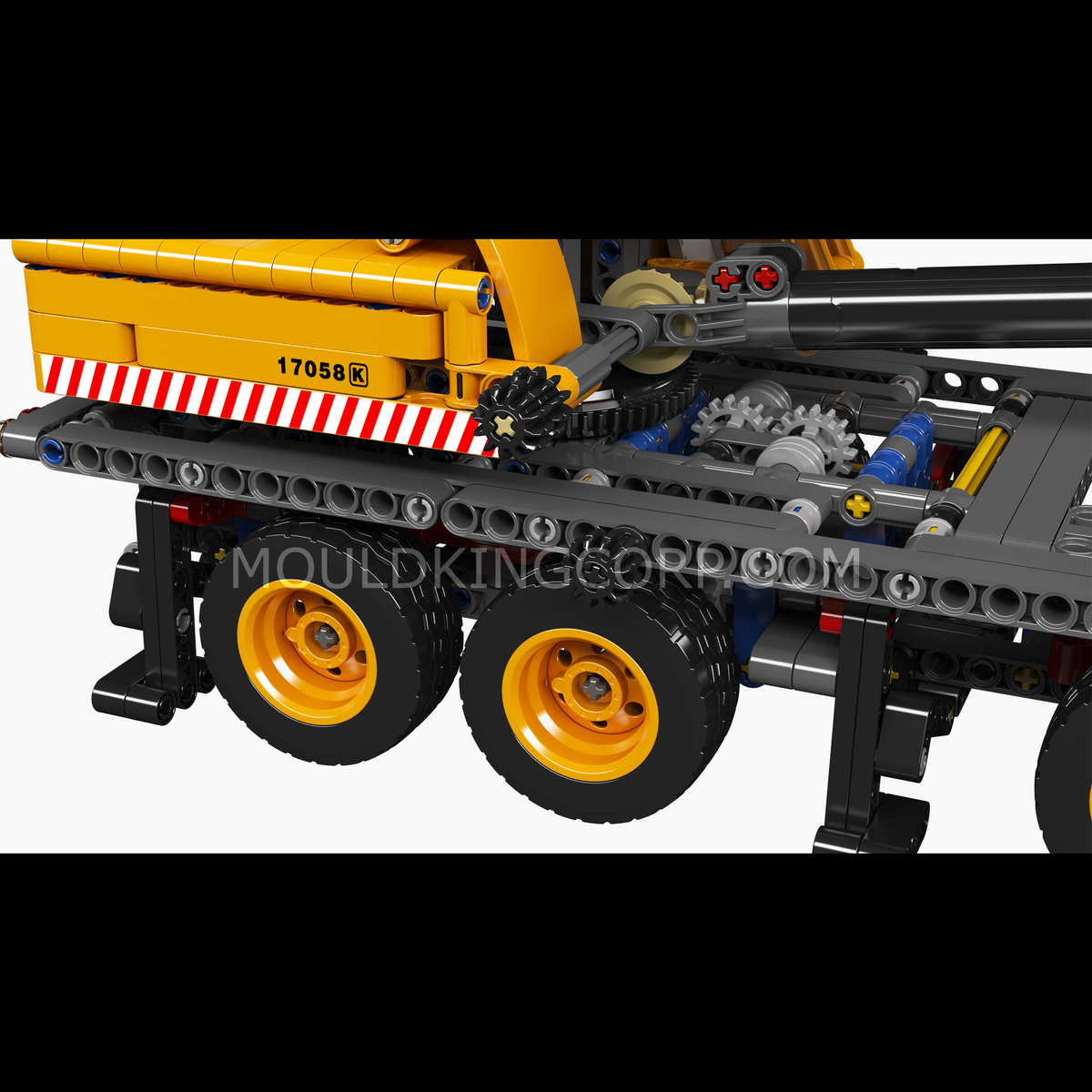 Grue mobile jaune, vue 5
