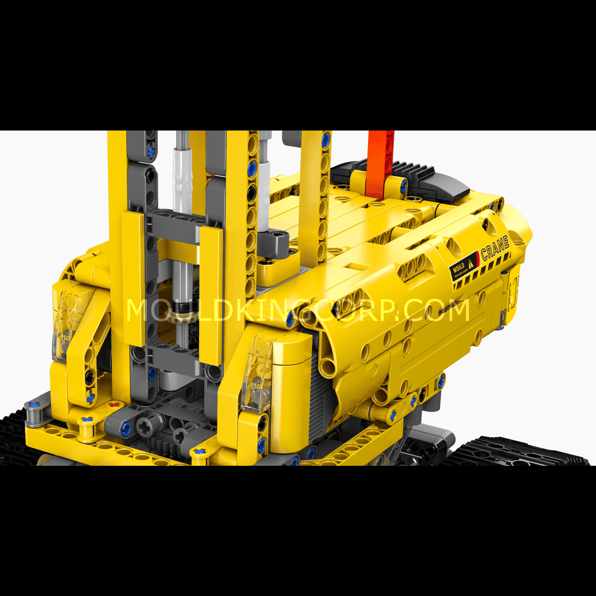 Grue à tour sur chenilles, vue 2