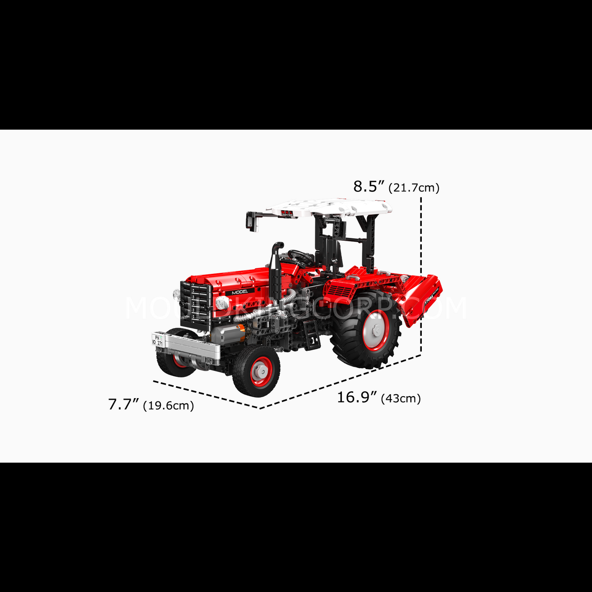 Tracteur agricole, vue 6