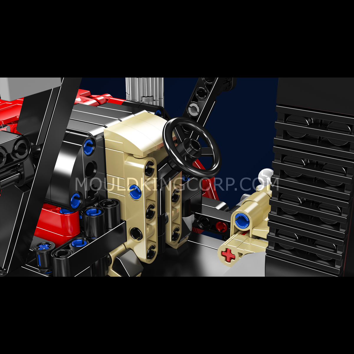 Tracteur omnidirectionnel, vue 4