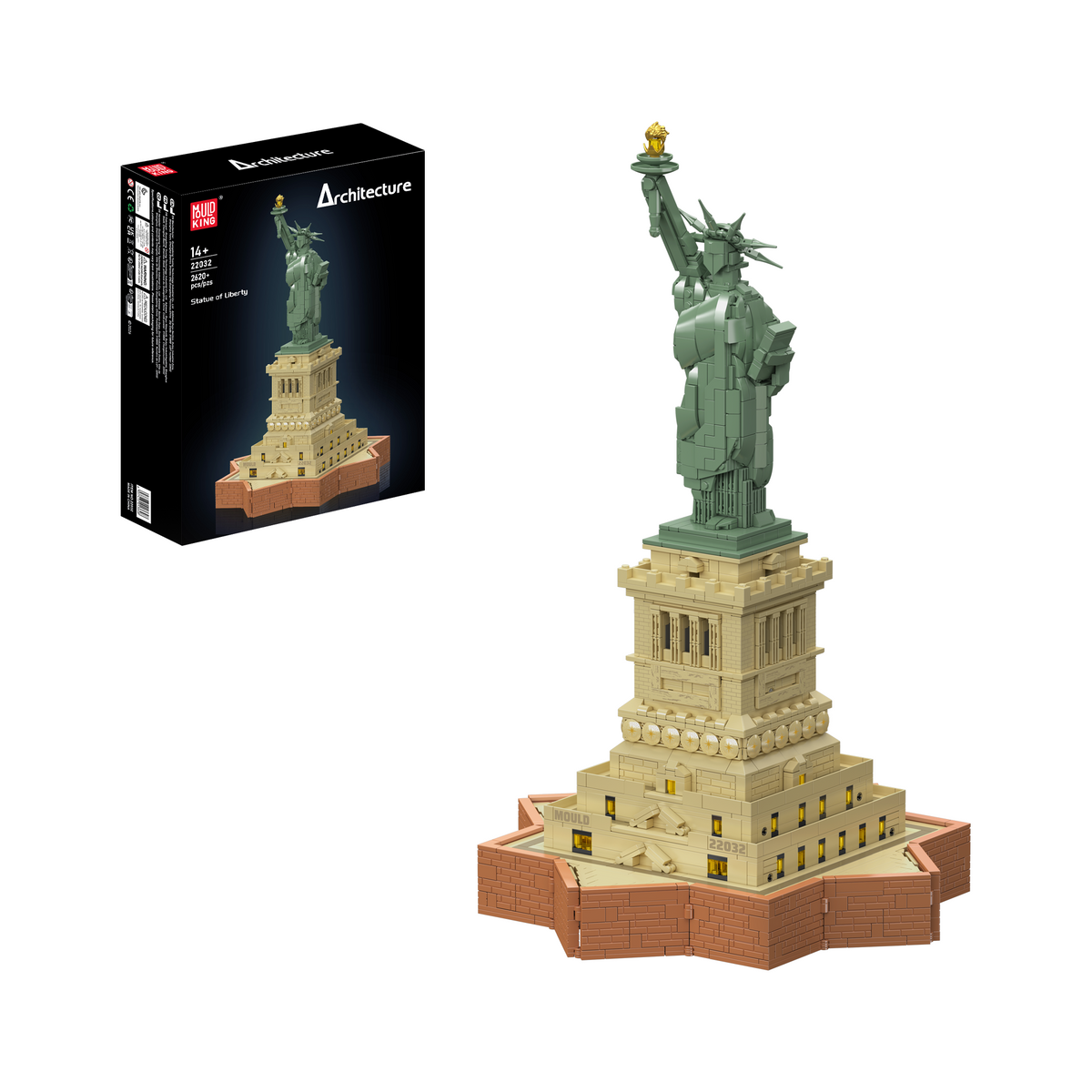 Statue de la Liberté, vue principale