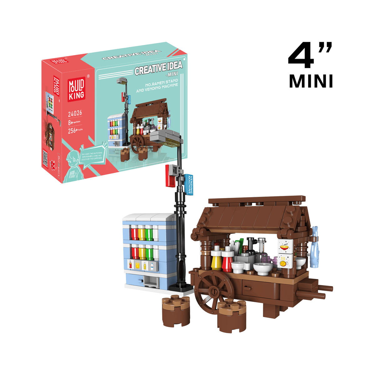 Mini stand de ramen, vue principale